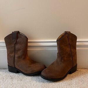 Children's Western Brown Boots